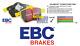 BMW 1-Series F20/F21 M135 Performance Front Brake Pads EBC Yellowstuff DP42130R