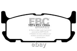 DP41685R IN STOCK EBC Yellowstuff Performance Brake Pads Street and Track Rear