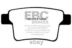 DP41731R IN STOCK EBC Yellowstuff Performance Brake Pads Street and Track Rear