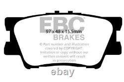 DP41793R IN STOCK EBC Yellowstuff Performance Brake Pads Street and Track Rear