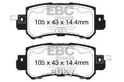 DP42135R IN STOCK EBC Yellowstuff Performance Brake Pads Street and Track Rear