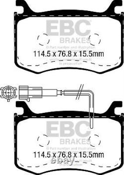 DP42392R EBC Yellowstuff Performance Brake Pads Street and Track Front
