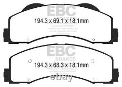 DP43034R IN STOCK EBC Yellowstuff Performance Brake Pads Street and Track Front