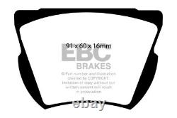 EBC Yellowstuff Front Brake Pads DP4165R