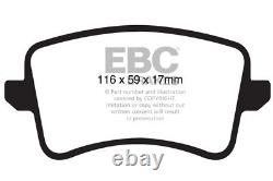 EBC Yellowstuff Rear Brake Pads for Audi SQ5 3.0 Twin TD (313 BHP) (2013 on)
