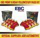 Ebc Yellowstuff Front + Rear Pads Kit For Bmw 328 2.8 (e46) 1998-00
